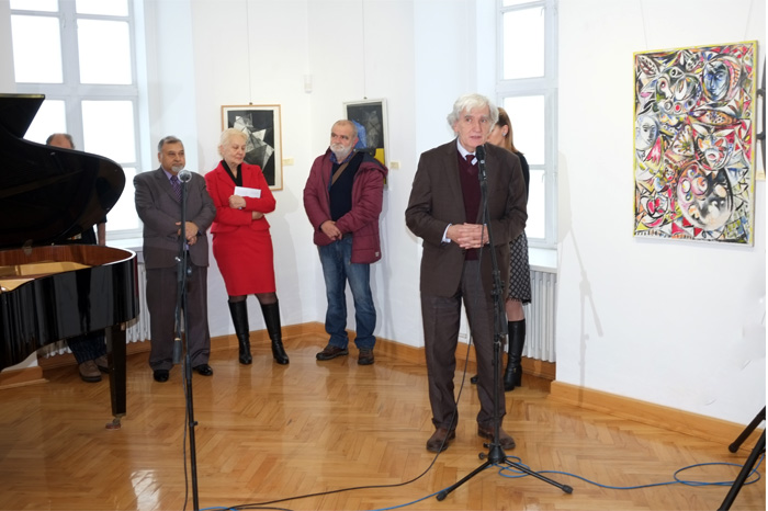 У МИТРОВАЧКОЈ ГАЛЕРИЈИ У ТОКУ ИЗЛОЖБА „ЛАЗАР МЕЂУ УЧЕНИЦИМА“ У МИТРОВАЧКОЈ ГАЛЕРИЈИ У ТОКУ ИЗЛОЖБА „ЛАЗАР МЕЂУ УЧЕНИЦИМА“